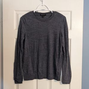 Banana Republic charcoal gray wool sweater